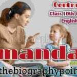 Amanda, amanda central idea short, Bihar Board, Central Idea Clas10th, Central Idea Class 10th, Central Idea Class 10th – Amanda | Robil Klein, central idea of amanda, English Book, MP Board, Prose Works, Robil Klein, UP Board