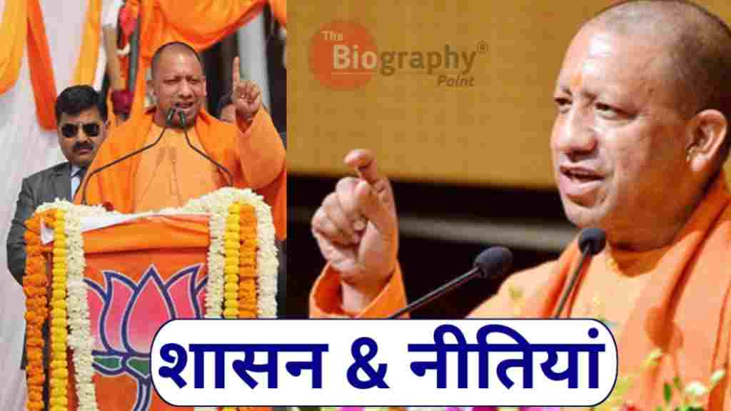 Adityanath Yogi Ka Jeevan Parichay, Uttar Pradesh, (BJP), UP Chief Minister, Hindu Nationalism, Gorakhnath Math, Yogi Adityanath, Religious Leader, Monk-Politician, Hindutva, Legislative Assembly, Development Policies, Law and Order, Controversies, Social Reforms